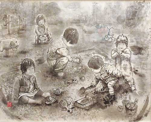 はじける笑顔 — 新沢キクヨ