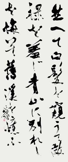 愁へて白髪を… — 中村伸夫