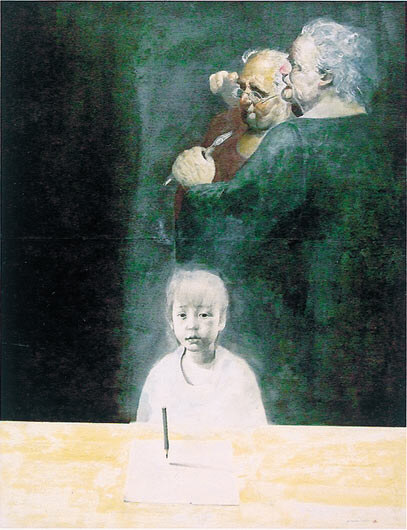幼い画家の食卓 — 高橋重幸
